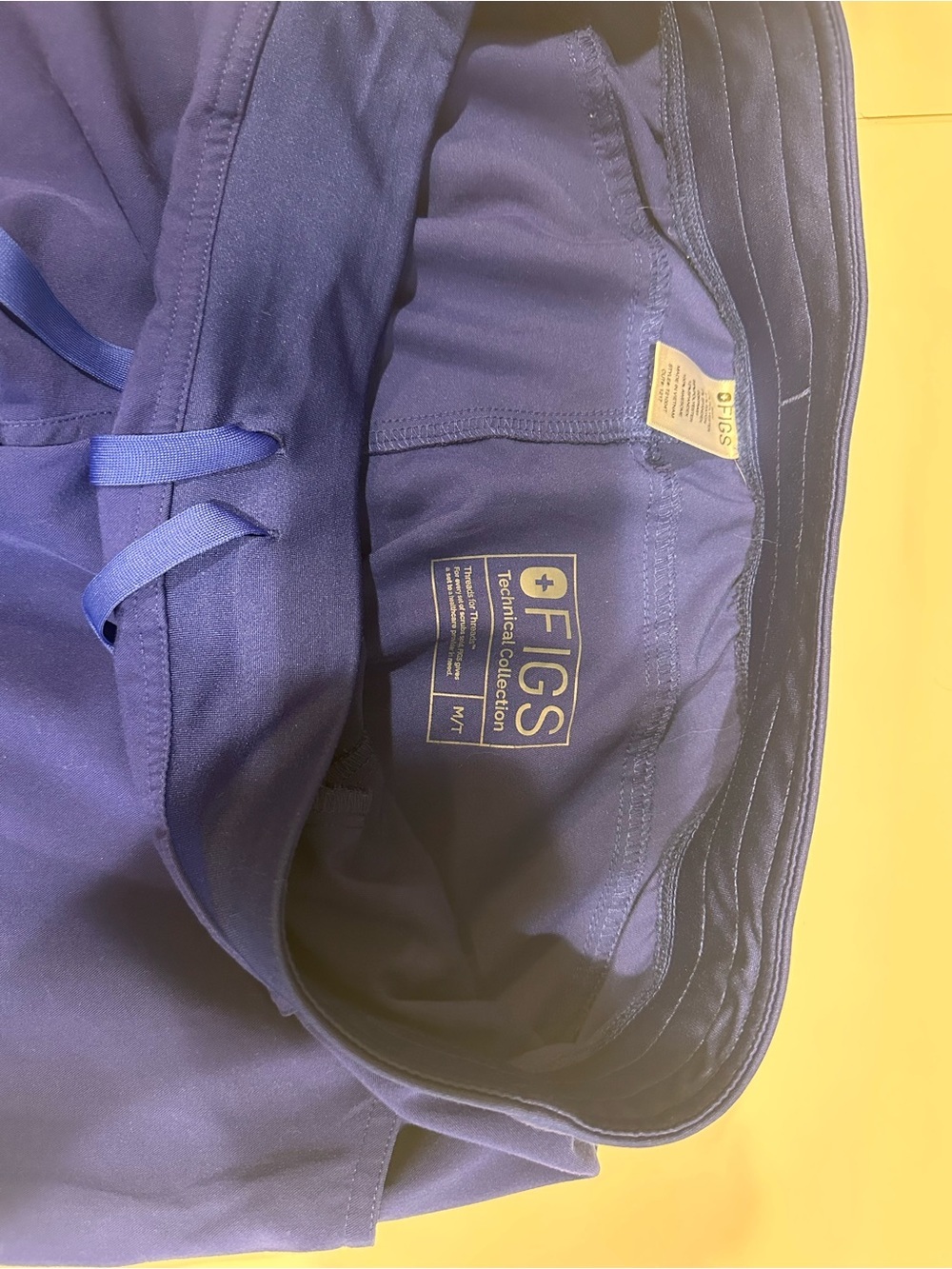 FIGS Kade Cargo Scrub Pants M Tall Royal Blue Straight Leg T21004T - Picture 8 of 11